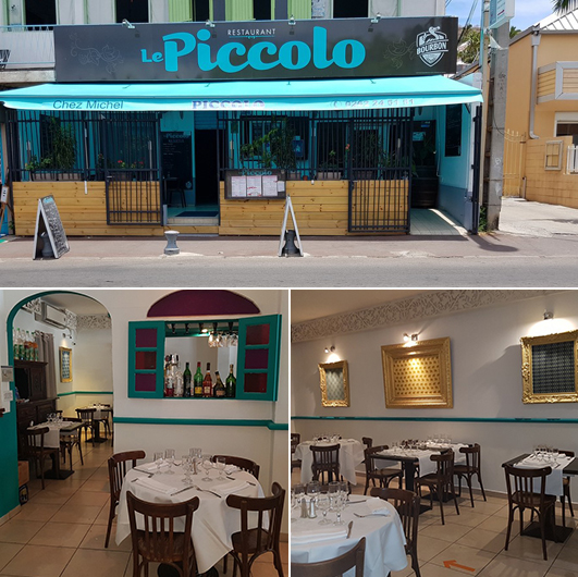 Le Picollo, plus vieux restaurant du centre-ville de Saint-Gilles les Bains